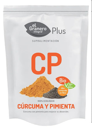 Granero Granaio Biologico af Gurkemeje og Peber 200 g — Urte Kosttilskud