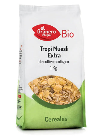 Granero Tropi Muesli Extra Biologico 1kg — Økologisk Muesli