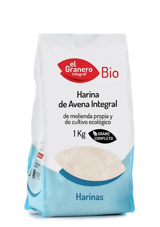 Granero Farina d'avena integrale biologica 1kg — Farina biologica