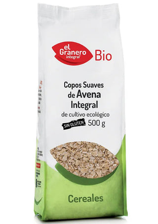Granero Bløde fuldkornshavreflager økologiske glutenfri 500g — Cerealer