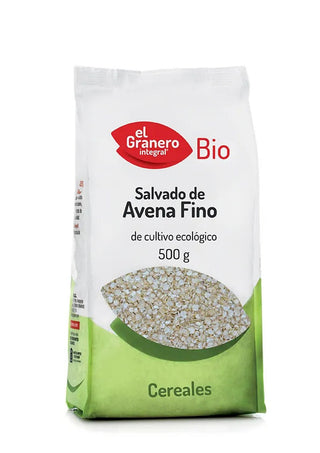 Granero Crusca fine Avena biologica 500g — Økologisk havreklid