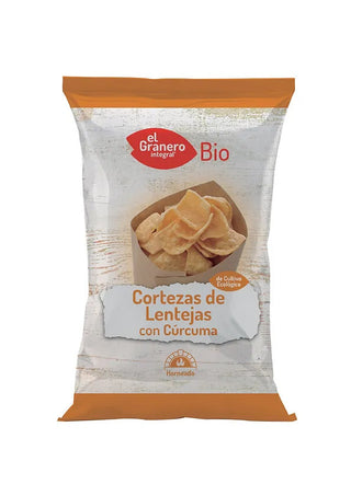 Granero Økologiske Linse Skaller med Gurkemeje 65g — Snack