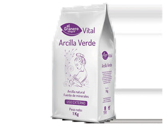 Granero Grøn ler 1kg — Argilla