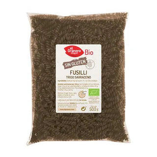 Granero Fusilli di Grano Saraceno Biologico Senza Glutine 500 g — Pasta