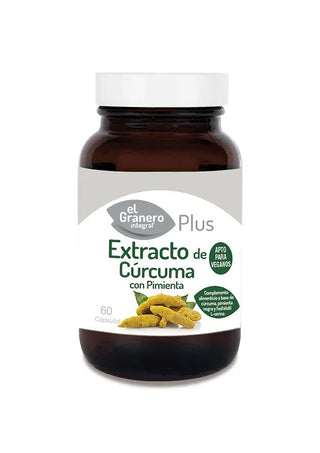 Granero S Estratto di Curcuma e Pepe 430 mg 60 Capsule — Integratore