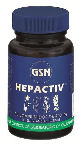 Gsn Hepactiv 400 Mg 90 comprimidos 