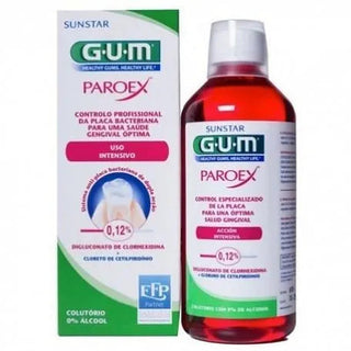 Mundspülung Paroex Anti-Plaque Behandlung 300ml Gum 