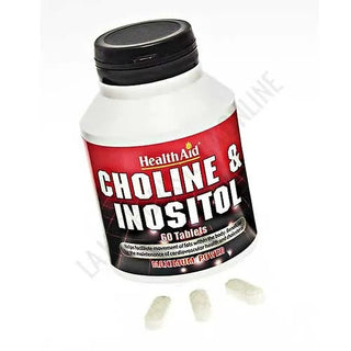 Health Aid Choline-Inositol 250 Mg-250 Mg 60 comprimés 