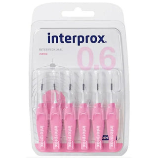Interprox 0.6 Interprossimale Nano 6 unità — Spazzolino interprossimale
