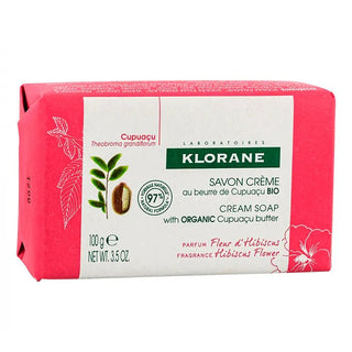 Jabón de flores de hibisco Klorane 100 g 
