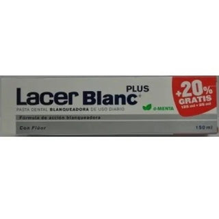 Lacer Blanc Plus Tannkrem Mint blekende 75ml — Dentifricio