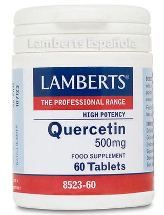 Lamberts Quercetyna 500 mg 60 tabletek — Suplement diety