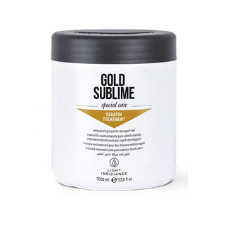 Light Irridiance Gold Sublime Maschera trattamento alla cheratina 1000ml — Maschera capelli