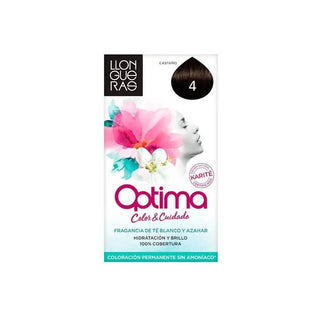 Llongueras Optima Colore Capelli 4 Marrone — Краситель для волос