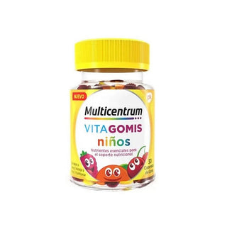 Multicentrum Vitamins Vitagomis niños 30U 