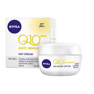 Nivea Q10 Plus Crema Giorno Antirughe e Macchie Senili SPF30 50 ml — Crema viso