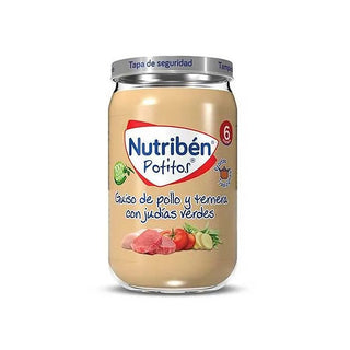 Nutribén Potito Курица, Говядина и Фасоль 235 г — Пюре