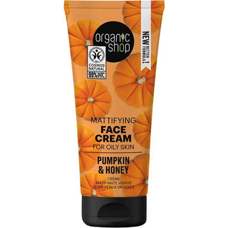 Pumpkin face cream Organic Shop for oily skin 50 ml 