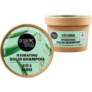 Organisk Butikk Aloe Fuktighetsgivende 60 g — Shampoo Solido