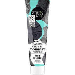 Organic Shop Menta Sbiancante 100 g — Zubní pasta