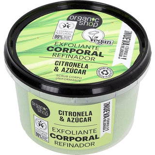 Organic Shop Lemongrass and citronella body scrub 1 unit 