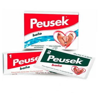 Peusek Антиперспирант для ног 2 Пакета 20г — Порошок для ванны для ног