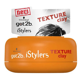 Schwarzkopf Got2b iStylers Texture hlína 75 ml — Textura vlasů