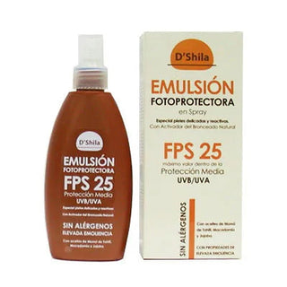 Shila Émulsion Spray Photoprotectrice SPF 25 200ml 