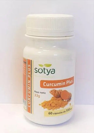 Sotya Curcumin Plus 550 mg 60 kapslar — Kosttillskott