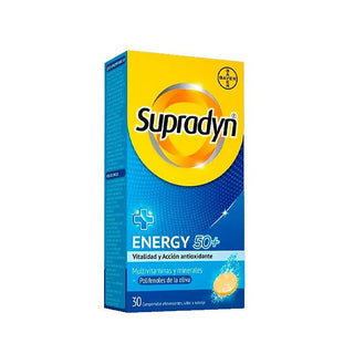 Supradyn Energy 50+ 30 tablettia — Ravintolisä