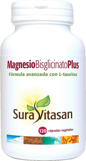 Sura Vitas Magnesio Bisglicinato Plus 120 kapsler — Kosttilskud