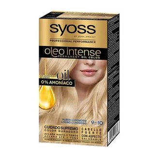 Syoss Oleo Intense Colorazione Permanente 9-10 Světlý blond — Barva na vlasy