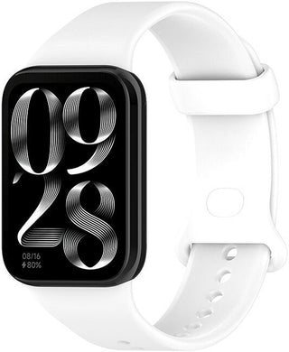 4Wrist Bracelet en silicone pour Xiaomi 9 Pro et 8 Pro - Blanc 