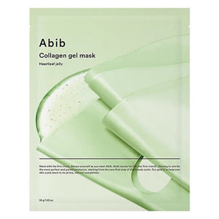 Abib Heartleaf Jelly Collagen Sheet Mask (Collagen Gel Mask) 35 G 
