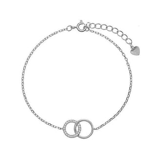 Again Jewelry Bracciale Argento Anelli Ajnr0003 — Bracciale