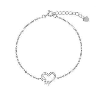 Again Jewelry Delicate Silver Infinity Love Bracelet Ajnr0017 