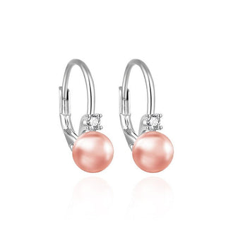 Agato Orecchini Lussuosi In Argento Con Perle Agt-E115Lw-Ppi — Earrings