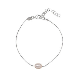 Alisia Bracciale Argento Perla Autentica — Bracciale