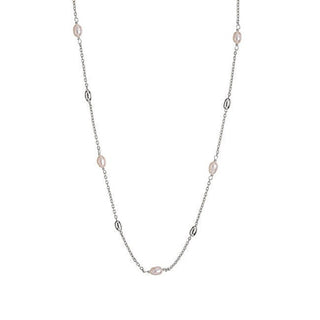 Alisia Collier fascinant en argent avec perles de rivière AL4133-Argento 