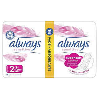 Always Ultra Sensitive Super Duo Damenbinden 16 Stück 
