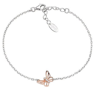 Amen Delicato Bicolore Butterfly Animalier Armbånd — Bracciale
