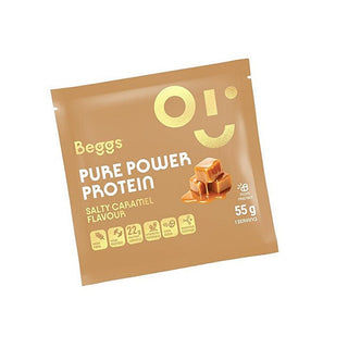 Beggs Pure Power Protein Caramello Salato 55 g — Integratore Proteico