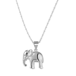 Beneto Colier din Argint cu Elefant Ags1136 47 — Colier