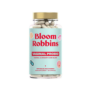 Bloom Robbins Vaginal Probio - Probiotics for Vaginal Care with Inulin 60 Tablets 