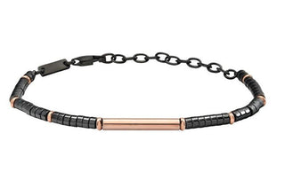 Breil Armbånd Stål Hematit B Rocks Tj3640 Mand — Armbånd