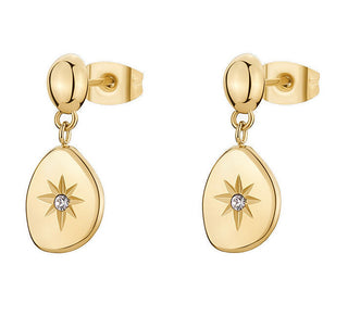 Brosway Orecchini Pendenti Placcati Oro Essential Bnl110 — Orecchini