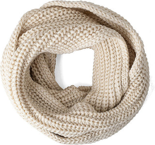 Capu Bufanda de cuello para mujer beige claro 