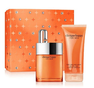 Clinique Happy For Men Edc 100 ml + Żel Pod Prysznic Szampon 2 W 1 200 ml Mężczyzna — Zestaw Perfum i Ciała
