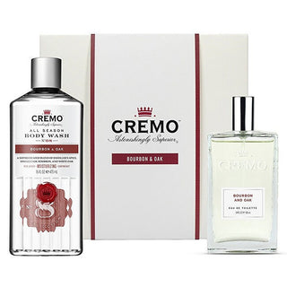 Cremo Set Regalo Per La Cura Del Corpo Bourbon & Oak — Set Corpo