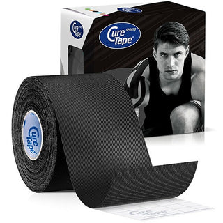 Curetape Sports Black 5 cm x 5 m — Nastro Kinesiologico
